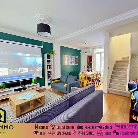 Maison 3Ch - Cinema - Game Room - Parking - Gare 아미앵 외부 사진