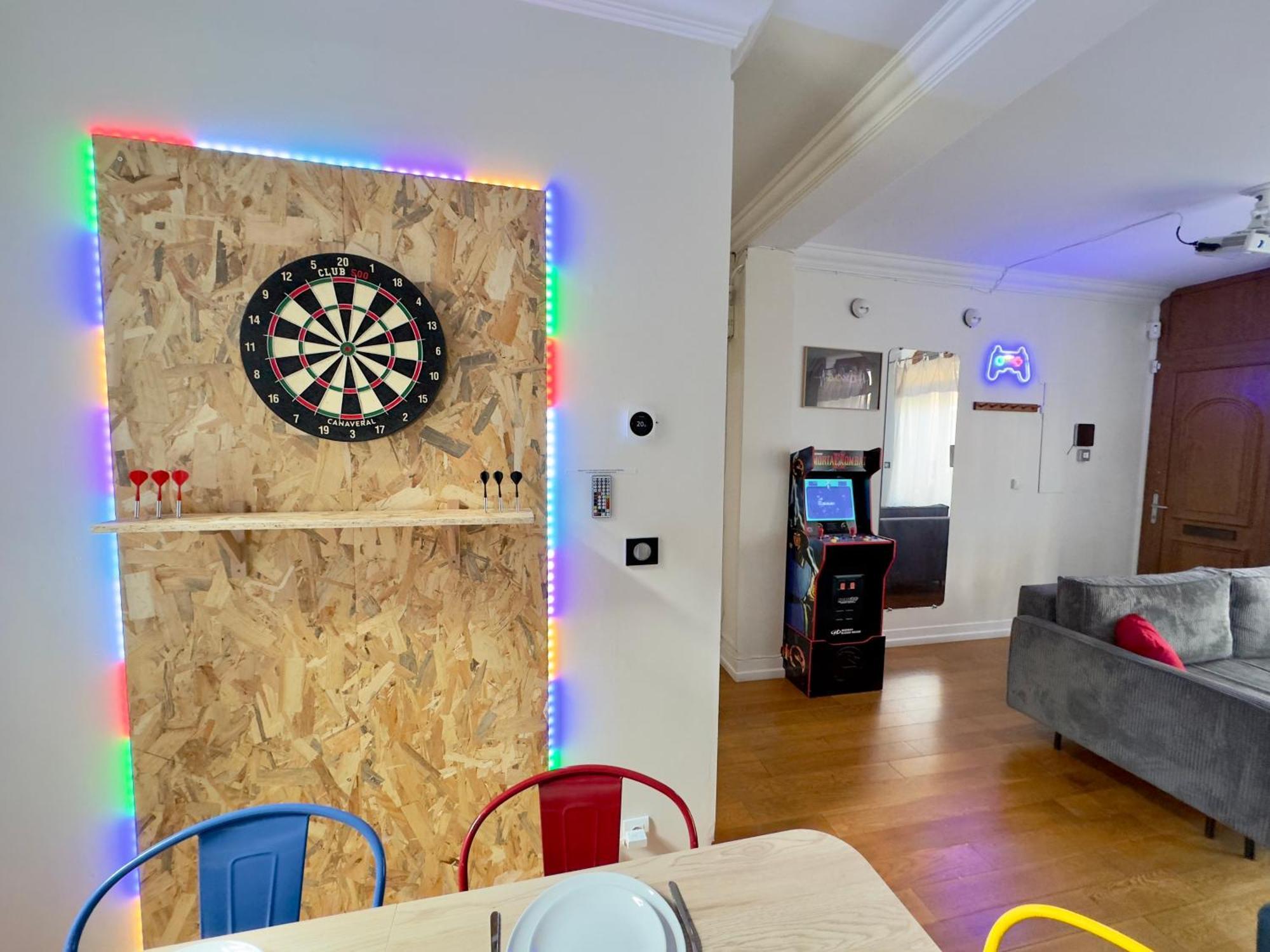 Maison 3Ch - Cinema - Game Room - Parking - Gare 아미앵 외부 사진